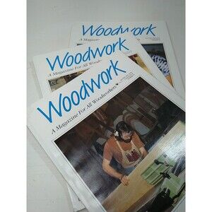(LOT OF 3) Woodwork Magazine 92-93